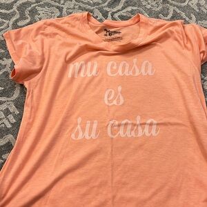 Show Me Your MuMu Orange Relaxed Short Sleeve Tee